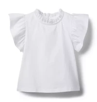 Ruffle Sleeve Top