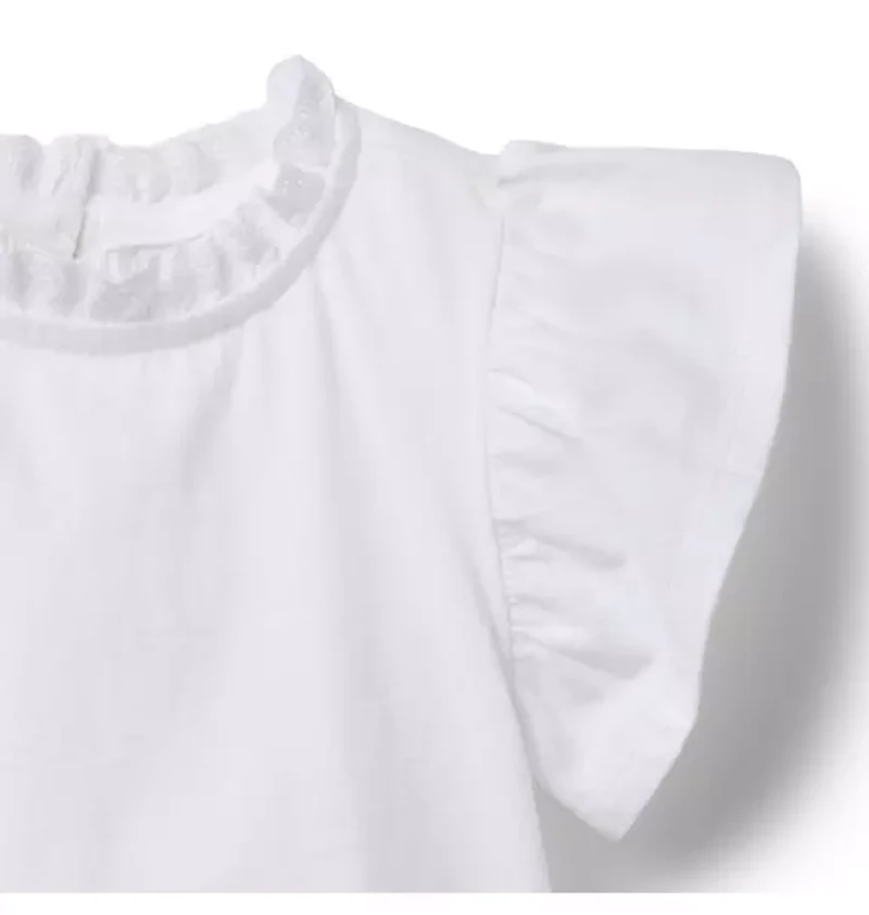 Ruffle Sleeve Top