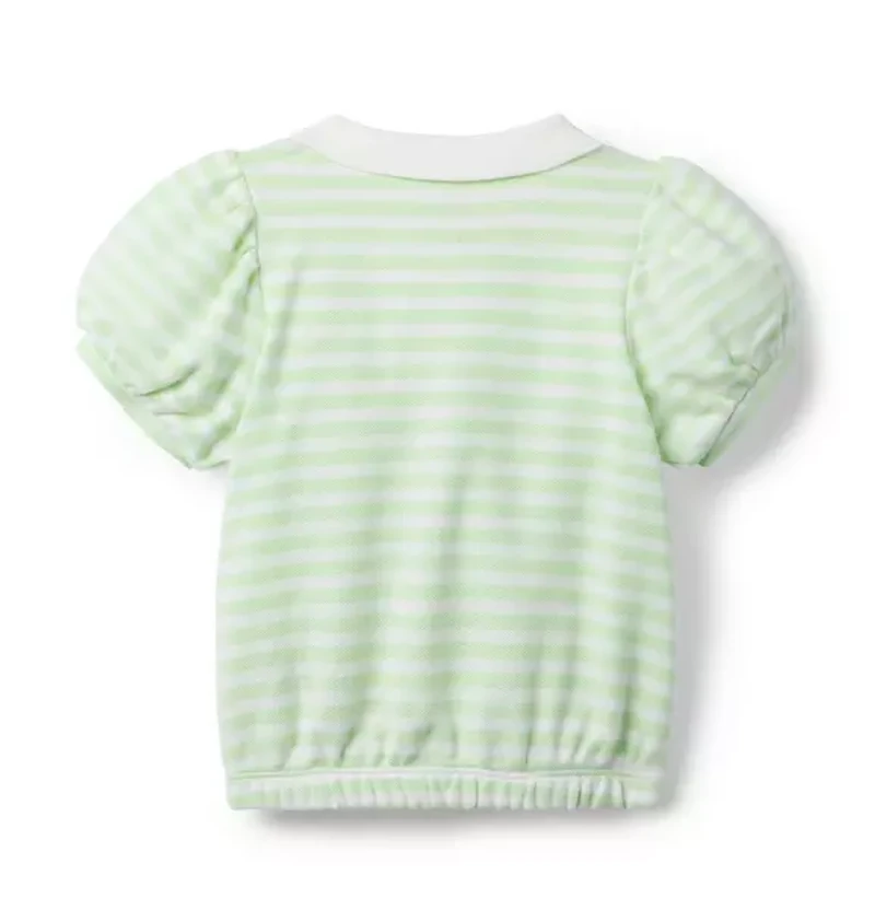 Disney Mickey Mouse Striped Polo