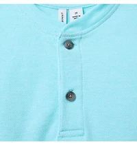 Pique Henley Tee