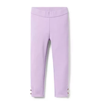 Button Cuff Ponte Pant