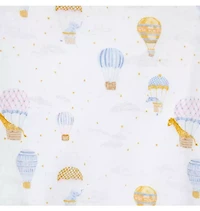 Baby Hot Air Balloon Animals Wrap Matching Set