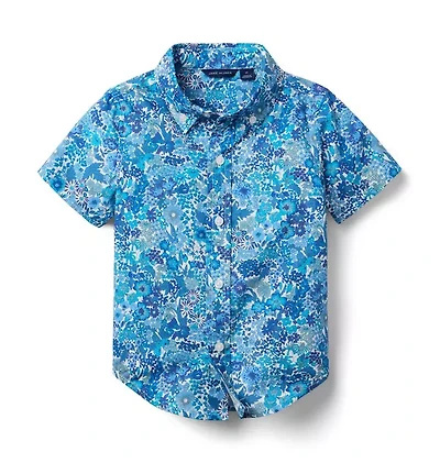 Margaret Annie Shirt Made With Liberty Fabric