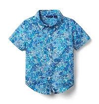 Margaret Annie Shirt Made With Liberty Fabric