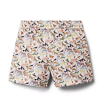 Quey 2 Recycled Swim Trunk Made With Liberty Fabric