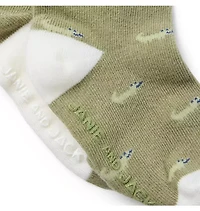 Baby Alligator And Stripe Sock 2-Pack