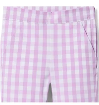 Gingham Canvas Pant