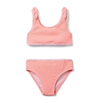 Recycled Textured 2-Piece Swimsuit