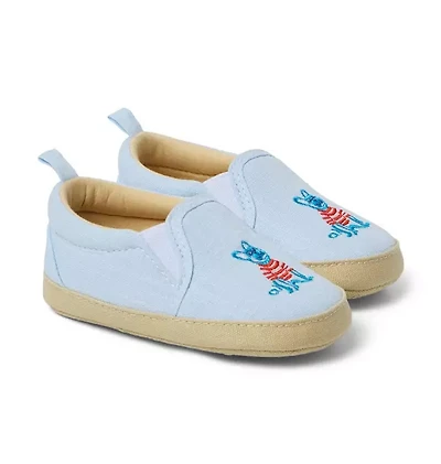 Baby French Bulldog Slip-On Sneaker