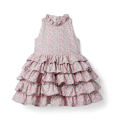 Colleen's Orchard Dress Made With Liberty Fabric