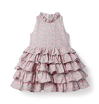 Colleen's Orchard Dress Made With Liberty Fabric