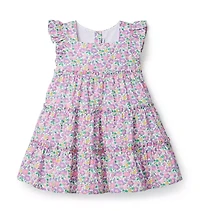 Mrs. Stoneley Dress Made With Liberty Fabric