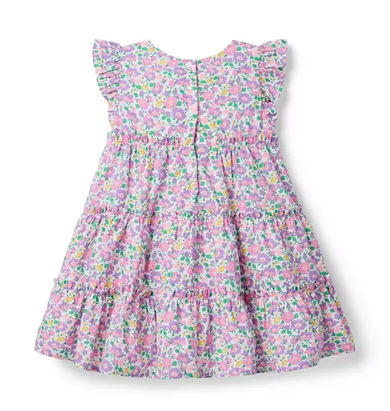 Mrs. Stoneley Dress Made With Liberty Fabric