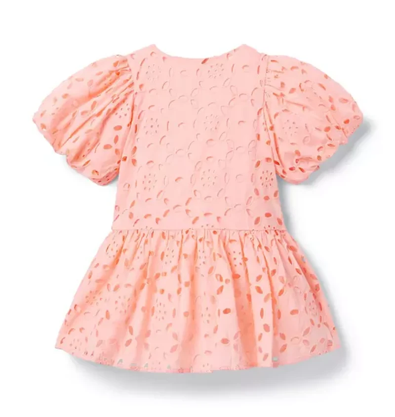 Serena Williams x Janie and Jack Peach Point Matching Dress