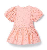 Serena Williams x Janie and Jack Peach Point Matching Dress