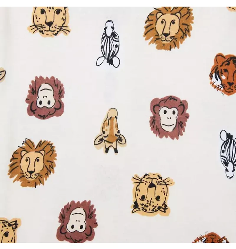 Baby Good Night Footed Pajama Safari Friends