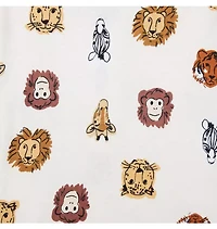 Baby Good Night Footed Pajama Safari Friends