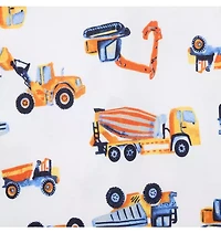 Baby Good Night Footed Pajama Construction Trucks