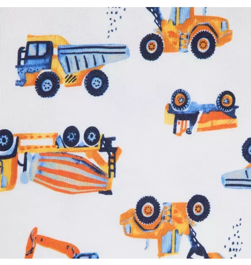 Good Night Pajama Construction Trucks