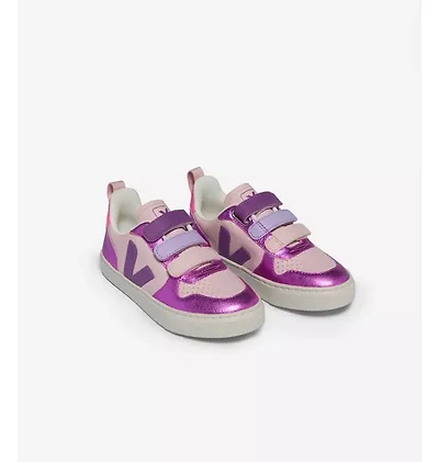 Veja Toddler Metallic V-10 Sneaker
