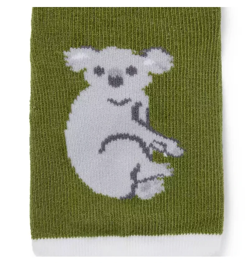 Baby Koala And Stripe Sock 2-Pack