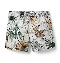 Recycled Leaf Swim Trunk