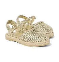 Metallic Espadrille Sandal