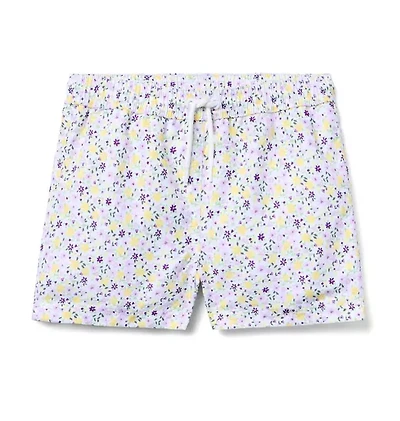 Recycled Ditsy Floral Swim Trunk