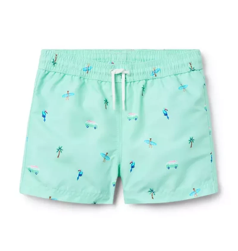 Recycled Surfer Swim Trunk