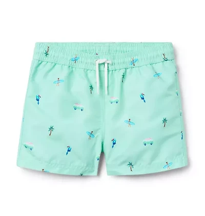 Recycled Surfer Swim Trunk