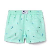 Recycled Surfer Swim Trunk