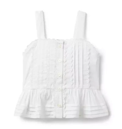 The Pintuck Peplum Top