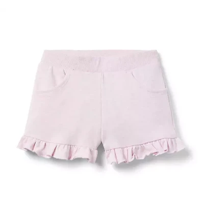French Terry Ruffle Short