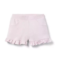 French Terry Ruffle Short