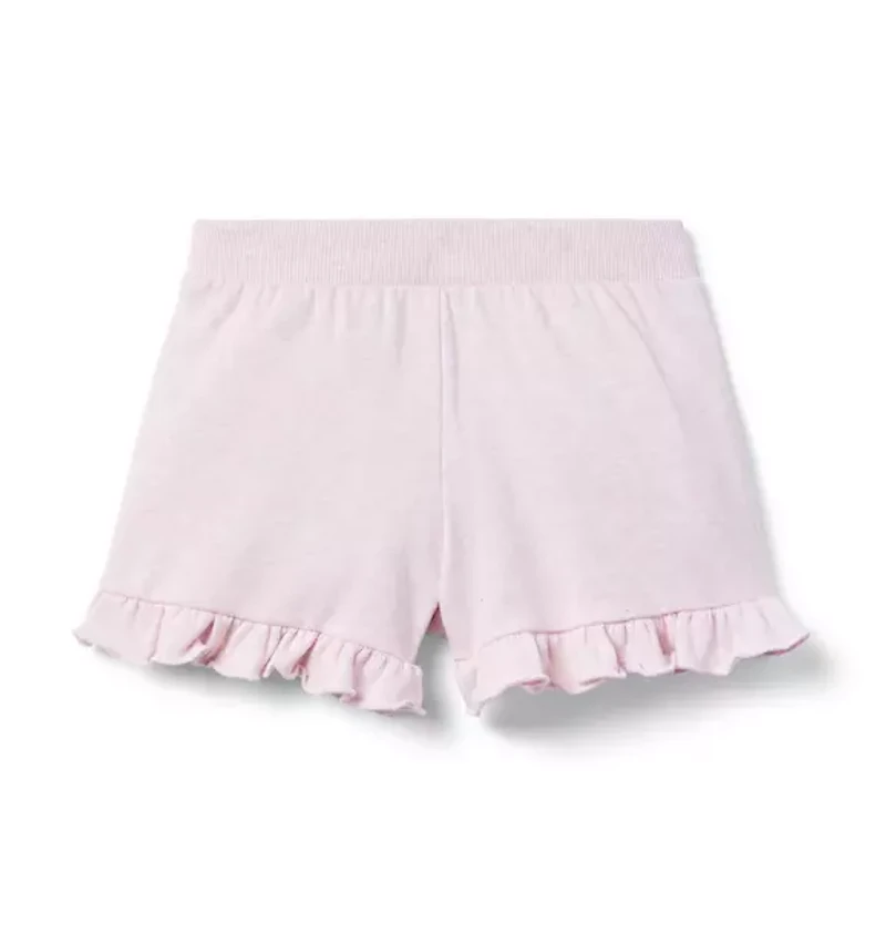 French Terry Ruffle Short