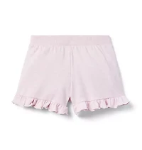 French Terry Ruffle Short