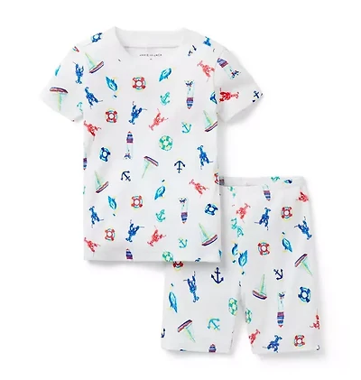 Good Night Short Pajama Nautical Icon