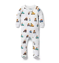 Baby Good Night Footed Pajama Food Truck