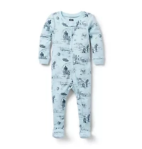Baby Good Night Footed Pajama STAR WARS Toile