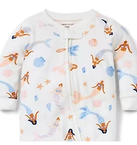 Baby Good Night Footed Pajama Mermaid