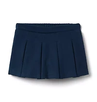 The Pleated Pique Skort