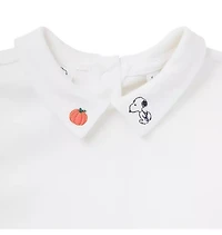 Peanuts Snoopy Collar Baby Bodysuit