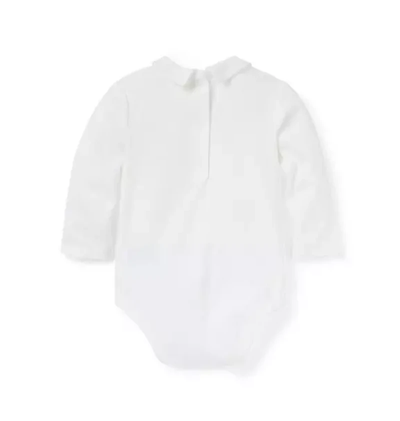 Peanuts Snoopy Collar Baby Bodysuit