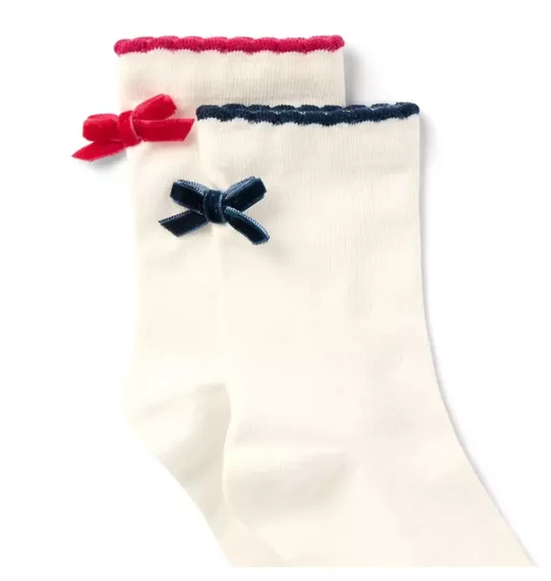 Bow Sock 2-Pack