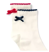 Bow Sock 2-Pack