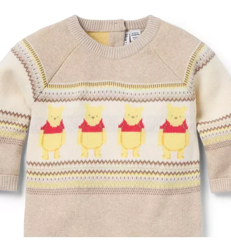 Disney Winnie The Pooh Baby Knit One-Piece