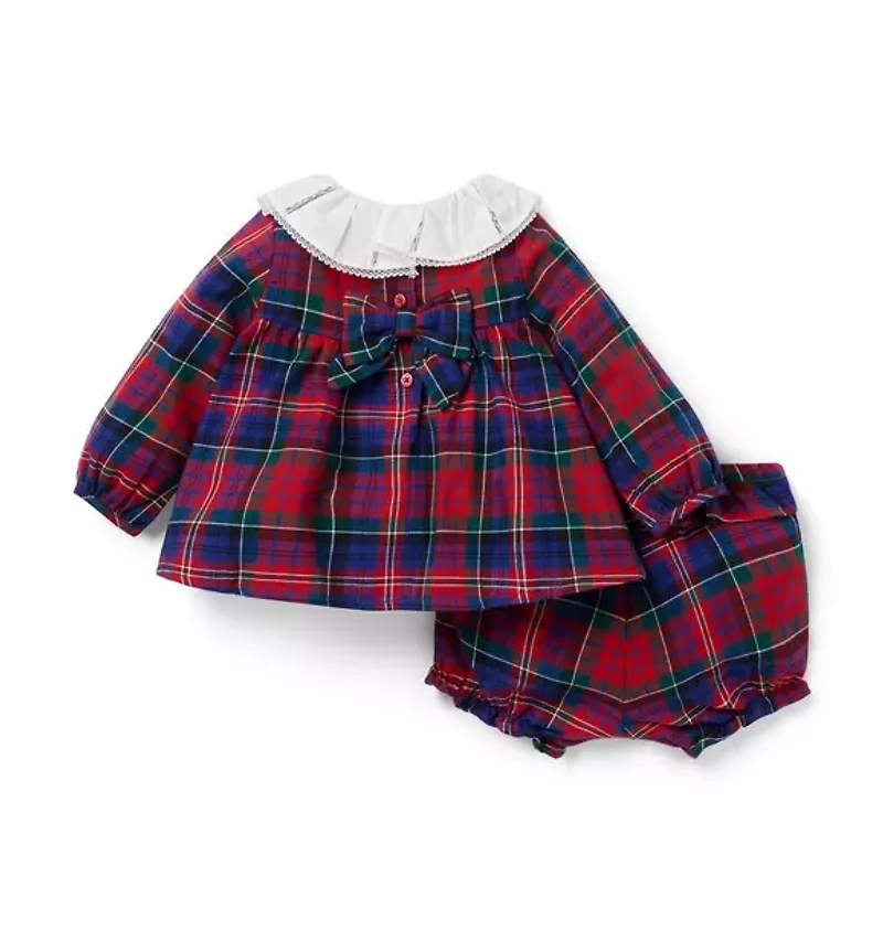 Baby Tartan Matching Set