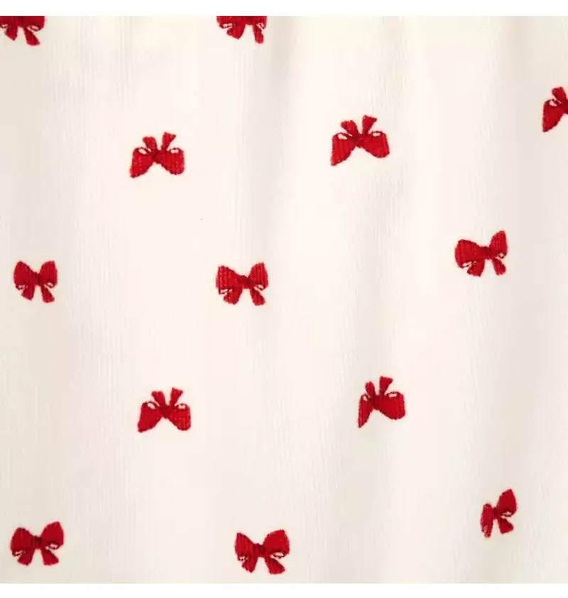 Baby Bow Corduroy Romper