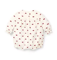 Baby Bow Corduroy Romper