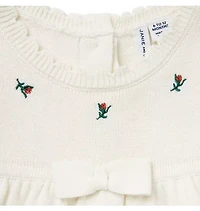 Baby Embroidered Floral One-Piece